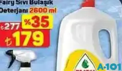 FAİRY SIVI BULAŞIK DETERJANI 2600 ML